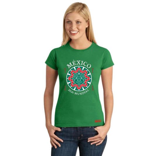 Playera Mujer Pumas UNAM México Calendario