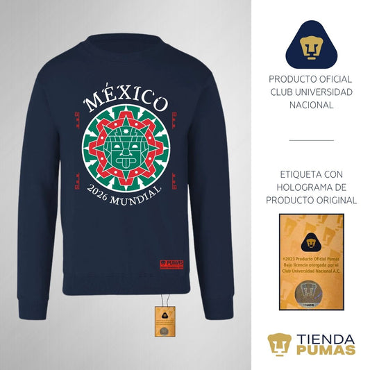 Sudadera Hombre Pumas UNAM México Calendario