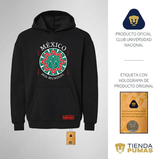 Sudadera Mujer Hoodie Pro Dry Pumas UNAM México Calendario