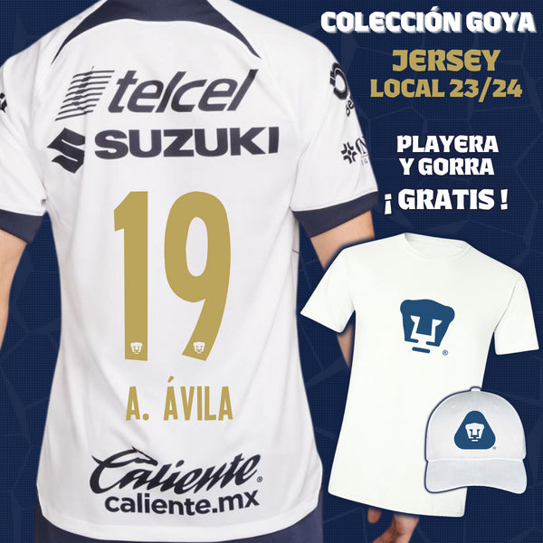 19 Ali Ávila - Colección Goya Hombre - Jersey Local + Playera y Gorra de Regalo