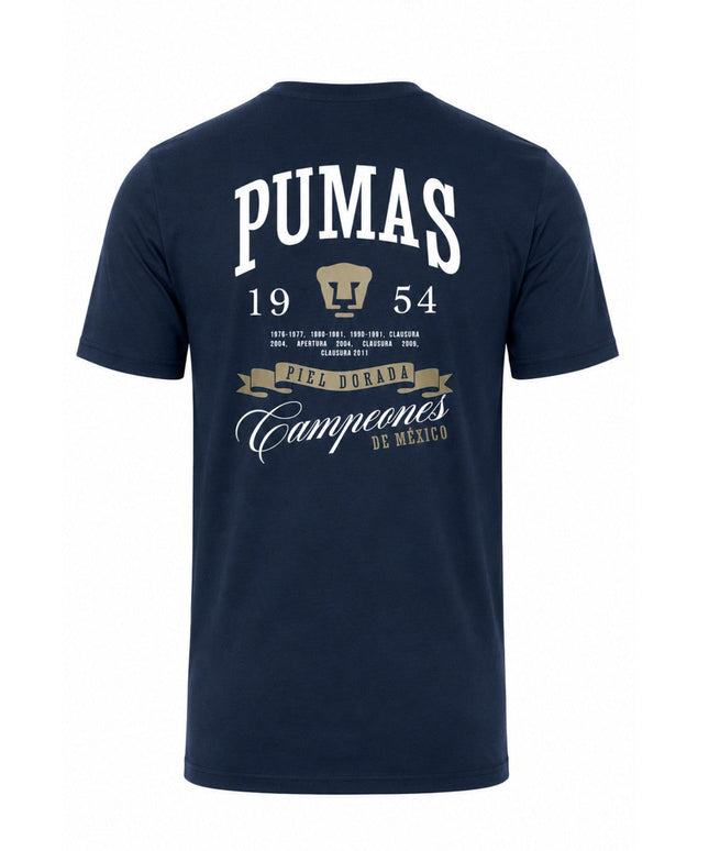 Camiseta Manga Corta De Hombre Pumas Champions