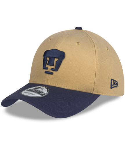 Gorra New Era 9FORTY Pumas UNAM - Dorado Vegas Gold (Core)