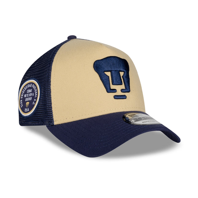Gorra New Era 9FORTY A-Frame Pumas UNAM - Azul