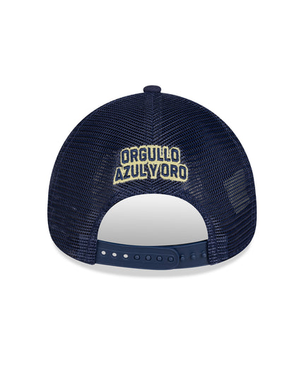 Gorra New Era 9FORTY A-Frame Pumas UNAM - Azul