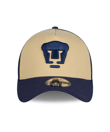 Gorra New Era 9FORTY A-Frame Pumas UNAM - Azul