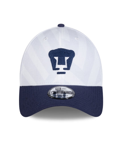 Gorra New Era 9FORTY Pumas UNAM - Blanca