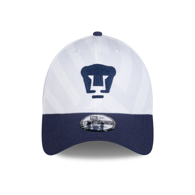 Gorra New Era 9FORTY Pumas UNAM - Blanca