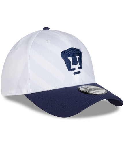 Gorra New Era 9FORTY Pumas UNAM - Blanca