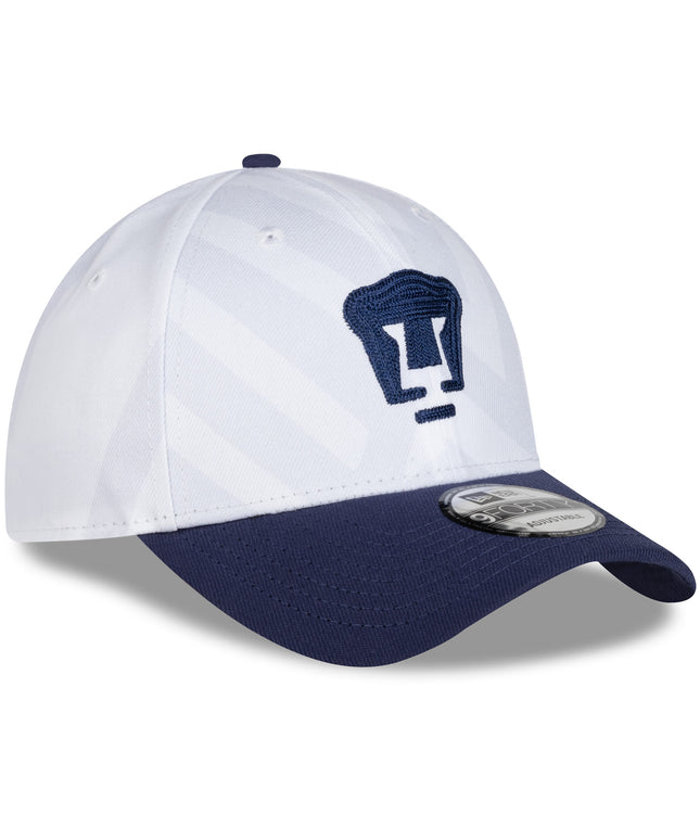 Gorra New Era 9FORTY Pumas UNAM - Blanca