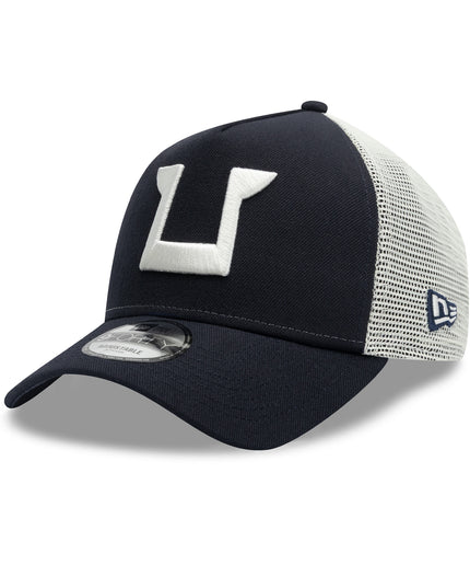 Gorra New Era 9FORTY A-Frame Trucker Pumas UNAM - Negra