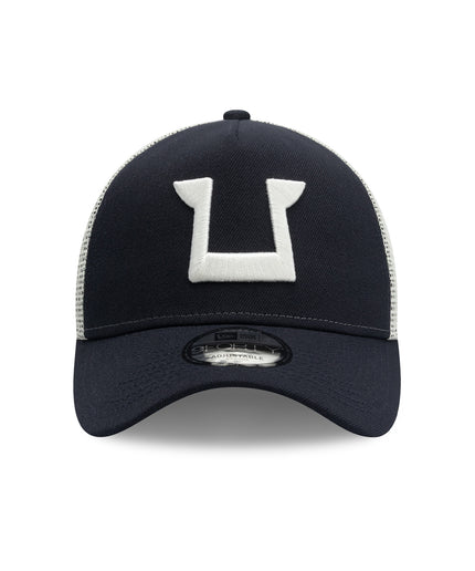 Gorra New Era 9FORTY A-Frame Trucker Pumas UNAM - Negra