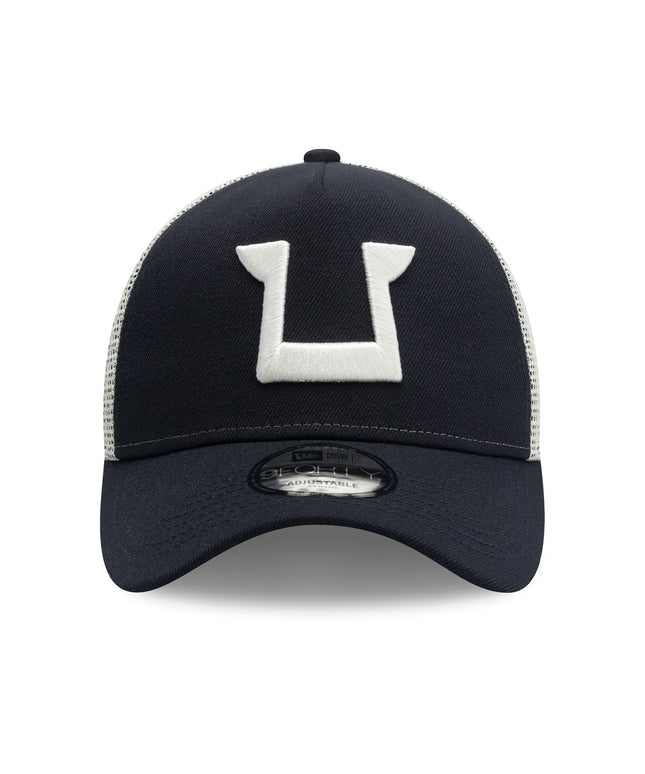 Gorra New Era 9FORTY A-Frame Trucker Pumas UNAM - Negra