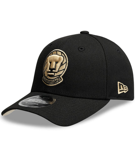Gorra New Era 9FORTY Pumas UNAM - Negra Básica