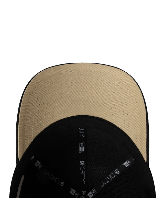 Gorra New Era 9FORTY Pumas UNAM - Negra Básica