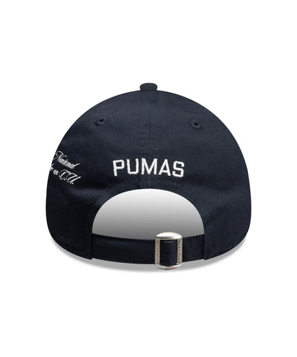 Gorra New Era 9FORTY Pumas UNAM - Azul Edición Pasión