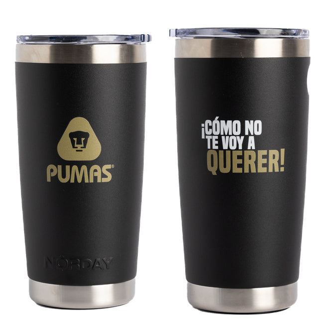 Vaso Termico 20 oz Pumas - Negro