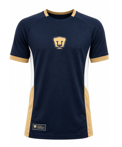 Camiseta Manga Corta De Niño Pumas Warm Up