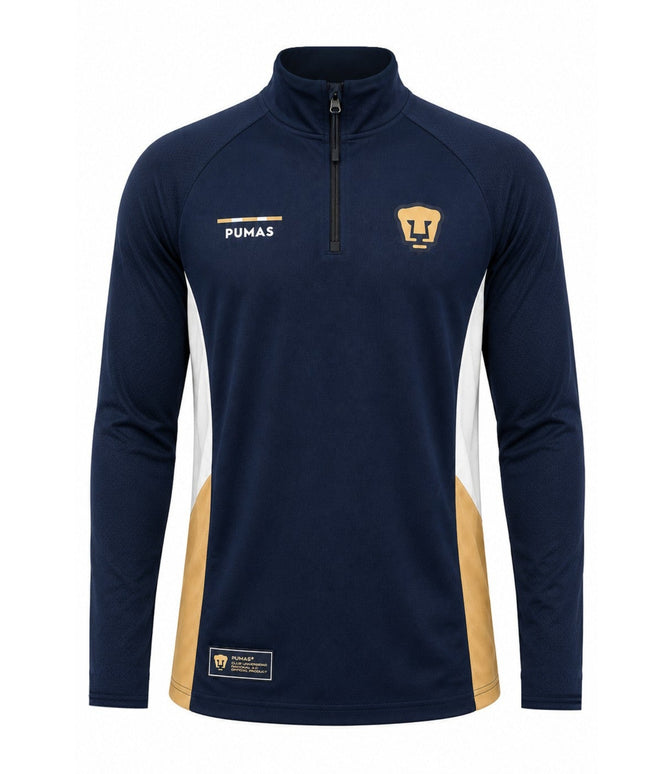 Camiseta Manga Larga De Hombre Pumas Warm Up