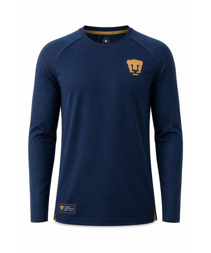 Camiseta Deportiva Manga Larga De Niño Pumas Heritage