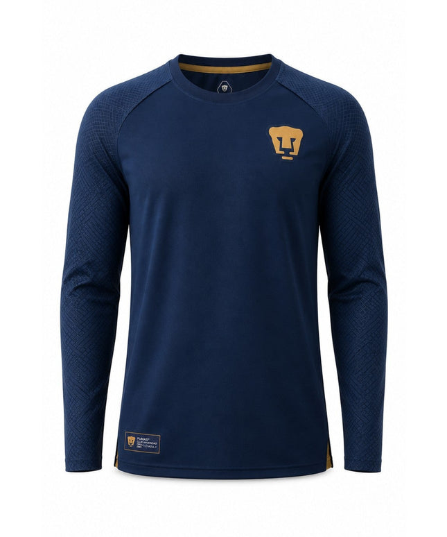 Camiseta Deportiva Manga Larga De Niño Pumas Heritage
