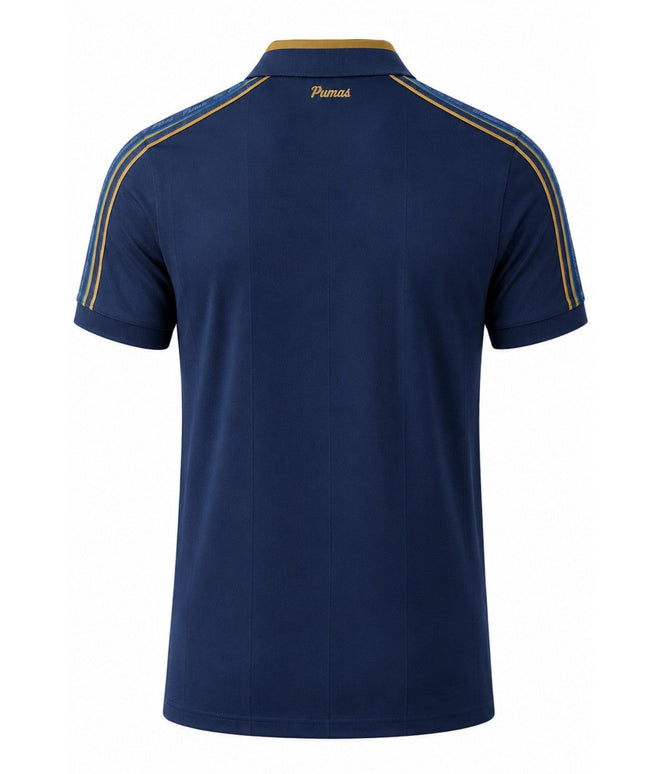 Camiseta Deportiva Polo Manga Corta De Hombre Pumas Retro