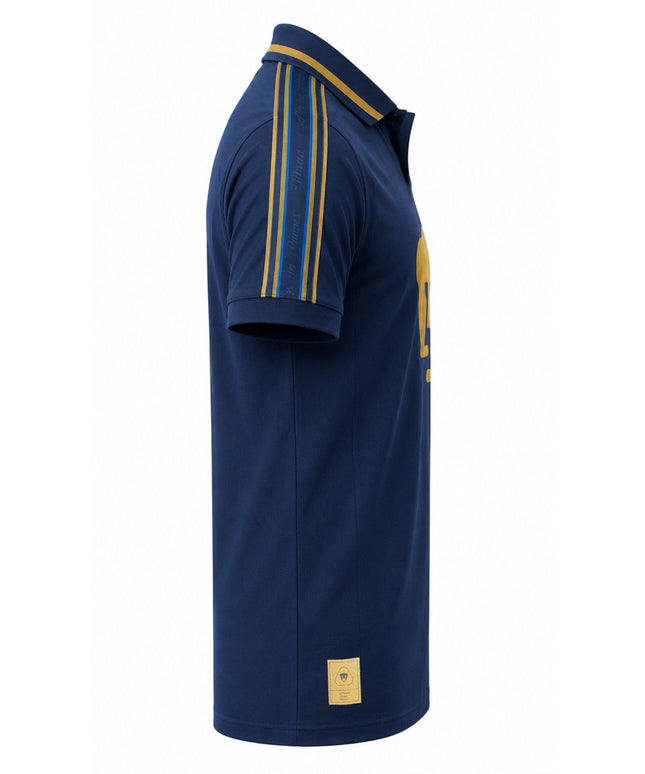 Camiseta Deportiva Polo Manga Corta De Hombre Pumas Retro