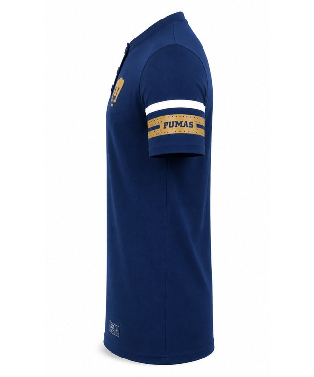 Camiseta Manga Corta Polo Pumas Hoops