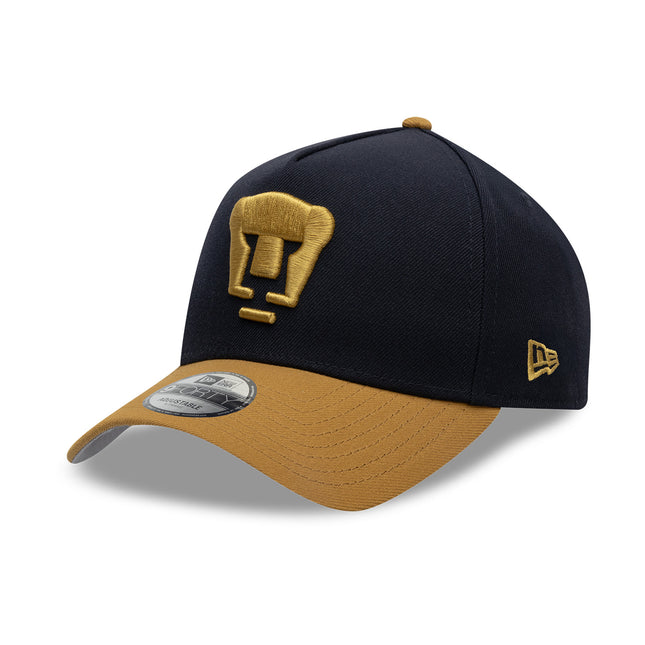 GORRA NEW ERA 9FORTY A-FRAME BICOLOR PUMAS UNAM – AZUL