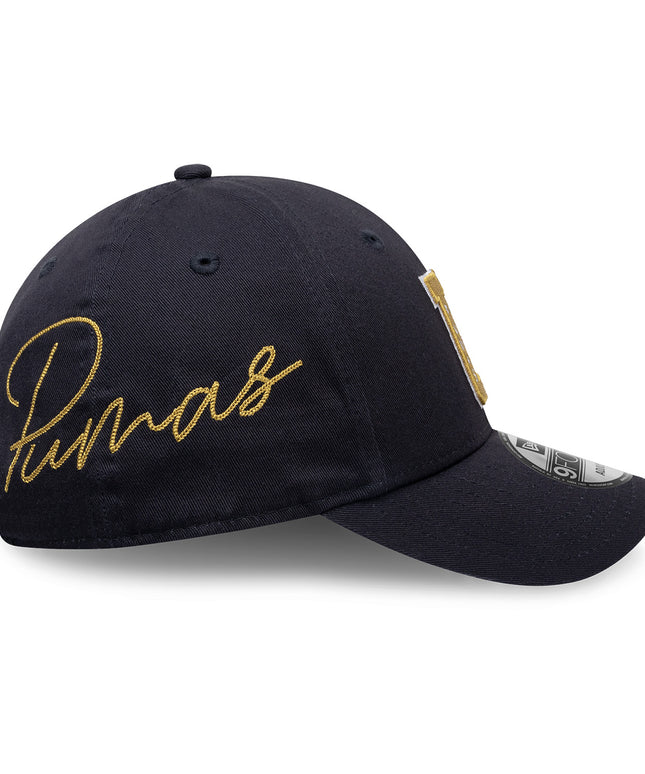 GORRA NEW ERA 9FORTY PUMAS UNAM PARCHE LATERAL TEMPORADA – AZUL