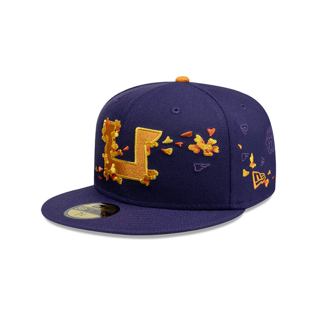 GORRA NEW ERA 59FIFTY PUMAS UNAM CÁPSULA DÍA DE MUERTOS – MORADO