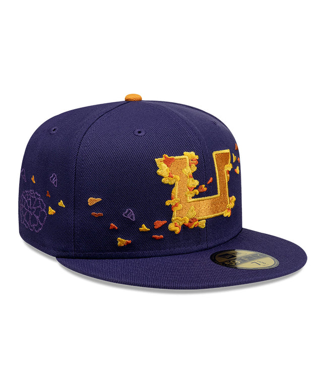 GORRA NEW ERA 59FIFTY PUMAS UNAM CÁPSULA DÍA DE MUERTOS – MORADO