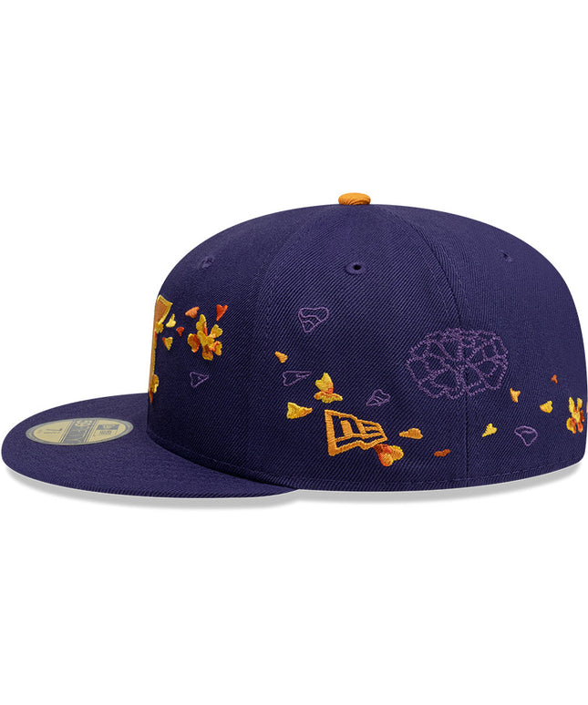 GORRA NEW ERA 59FIFTY PUMAS UNAM CÁPSULA DÍA DE MUERTOS – MORADO