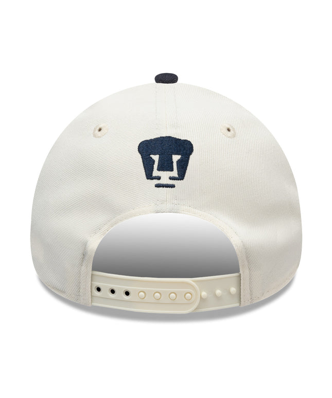 GORRA NEW ERA 9FORTY PUMAS UNAM WORDMARK TEMPORADA – BLANCO