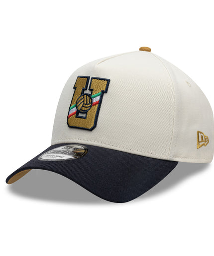 GORRA NEW ERA 9FORTY PUMAS UNAM BICOLOR TEMPORADA – BEIGE