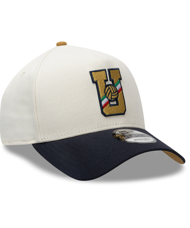 GORRA NEW ERA 9FORTY PUMAS UNAM BICOLOR TEMPORADA – BEIGE