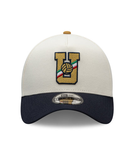 GORRA NEW ERA 9FORTY PUMAS UNAM BICOLOR TEMPORADA – BEIGE