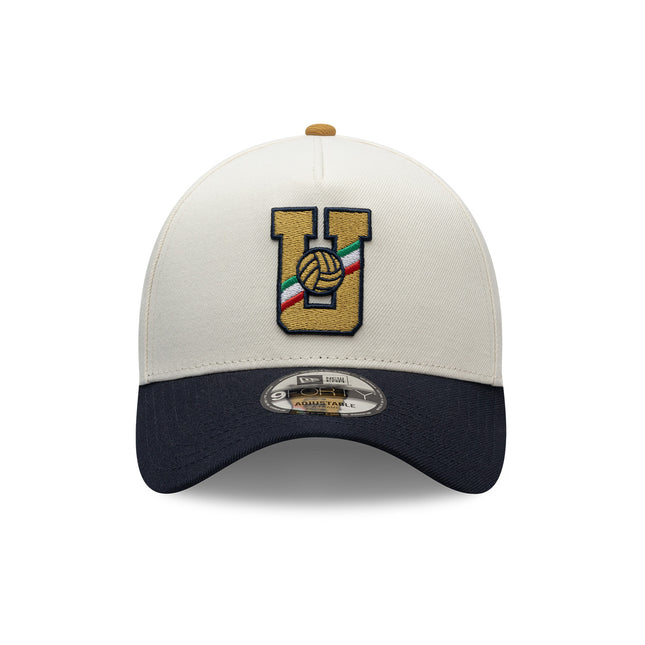 GORRA NEW ERA 9FORTY PUMAS UNAM BICOLOR TEMPORADA – BEIGE