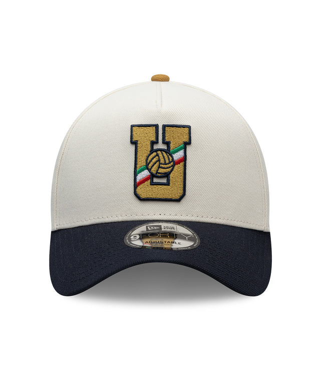 GORRA NEW ERA 9FORTY PUMAS UNAM BICOLOR TEMPORADA – BEIGE