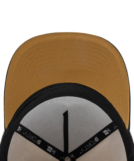 GORRA NEW ERA 9FORTY A-FRAME BICOLOR PUMAS UNAM – BEIGE