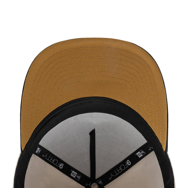 GORRA NEW ERA 9FORTY A-FRAME BICOLOR PUMAS UNAM – BEIGE