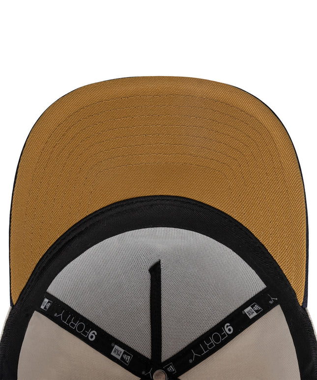 GORRA NEW ERA 9FORTY A-FRAME BICOLOR PUMAS UNAM – BEIGE