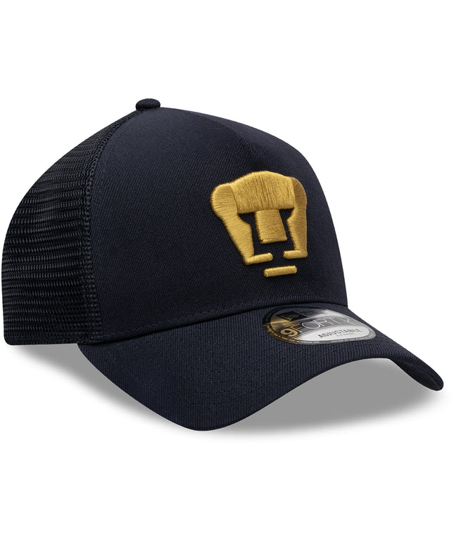 GORRA NEW ERA 9FORTY A-FRAME TRUCKER PUMAS UNAM – AZUL