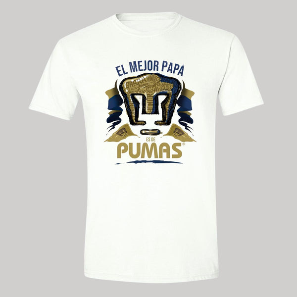 Playera Hombre Pumas UNAM Mejor Papá Pumas
