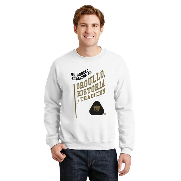 Sudadera Pumas UNAM Unisex Abuelo Auriazul OD76551