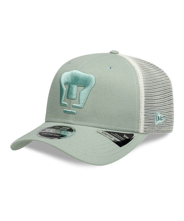 GORRA NEW ERA 9SEVENTY STRETCH SNAP PUMAS UNAM – VERDE EVEREST