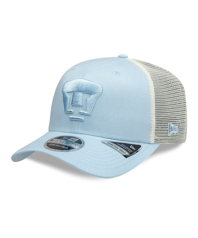 GORRA NEW ERA 9SEVENTY STRETCH SNAP TRUCKER PUMAS UNAM – AZUL GLACIAL
