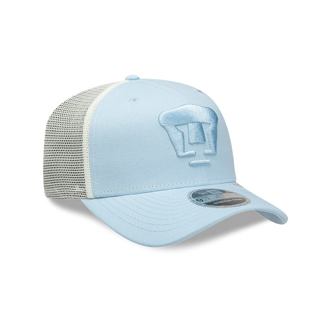 GORRA NEW ERA 9SEVENTY STRETCH SNAP TRUCKER PUMAS UNAM – AZUL GLACIAL