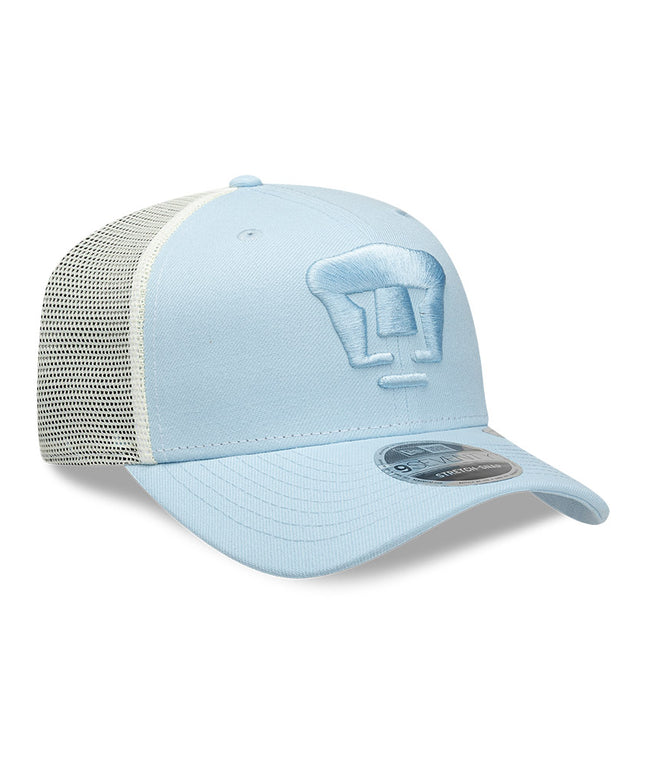 GORRA NEW ERA 9SEVENTY STRETCH SNAP TRUCKER PUMAS UNAM – AZUL GLACIAL