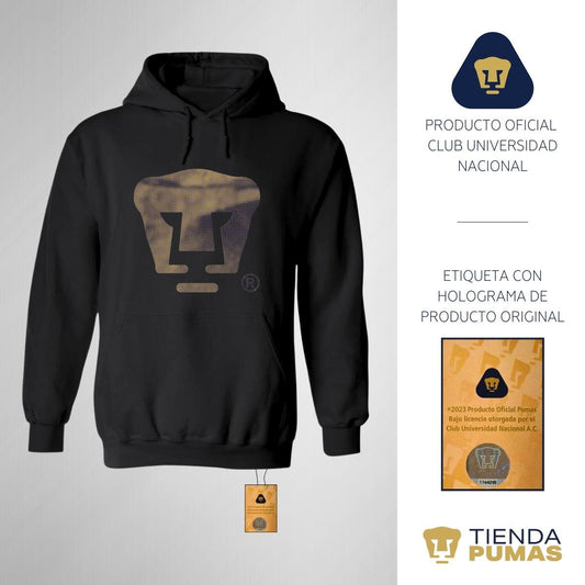 Men's Sweatshirt Hoodie Pumas UNAM Logo