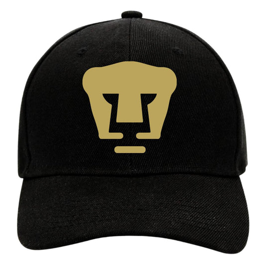Pumas UNAM Unisex Adjustable Cap Gold Logo Vinyl
